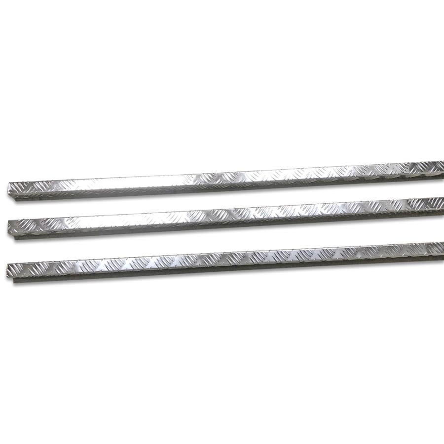 笠木 アオリ 縞板 カバー セット 標準 ダブル キャブ 等 2110mm2本 