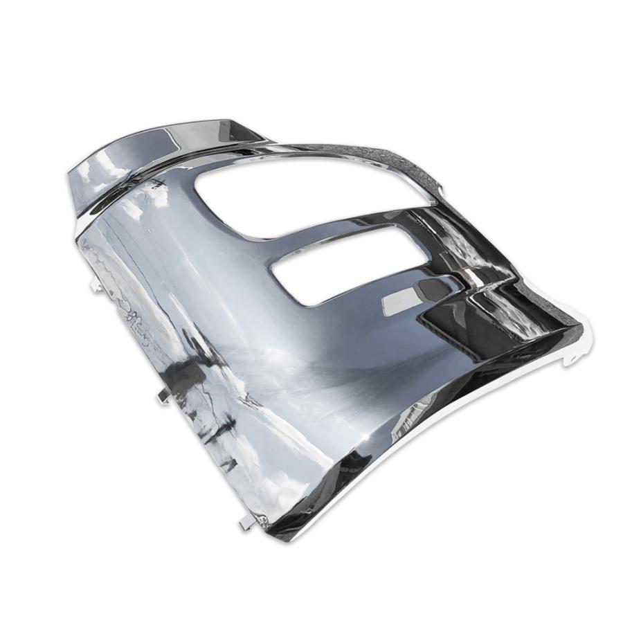 美品　日産UD クオン フロント バンパー　カバー 運転席側　右 バンパー フロント UD クオン 大型 メッキ 右側 運転席 サイド 日産