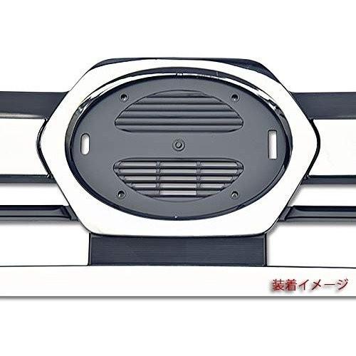 日野 プロフィア グランド グリル エンブレム フレーム メッキ カバー 