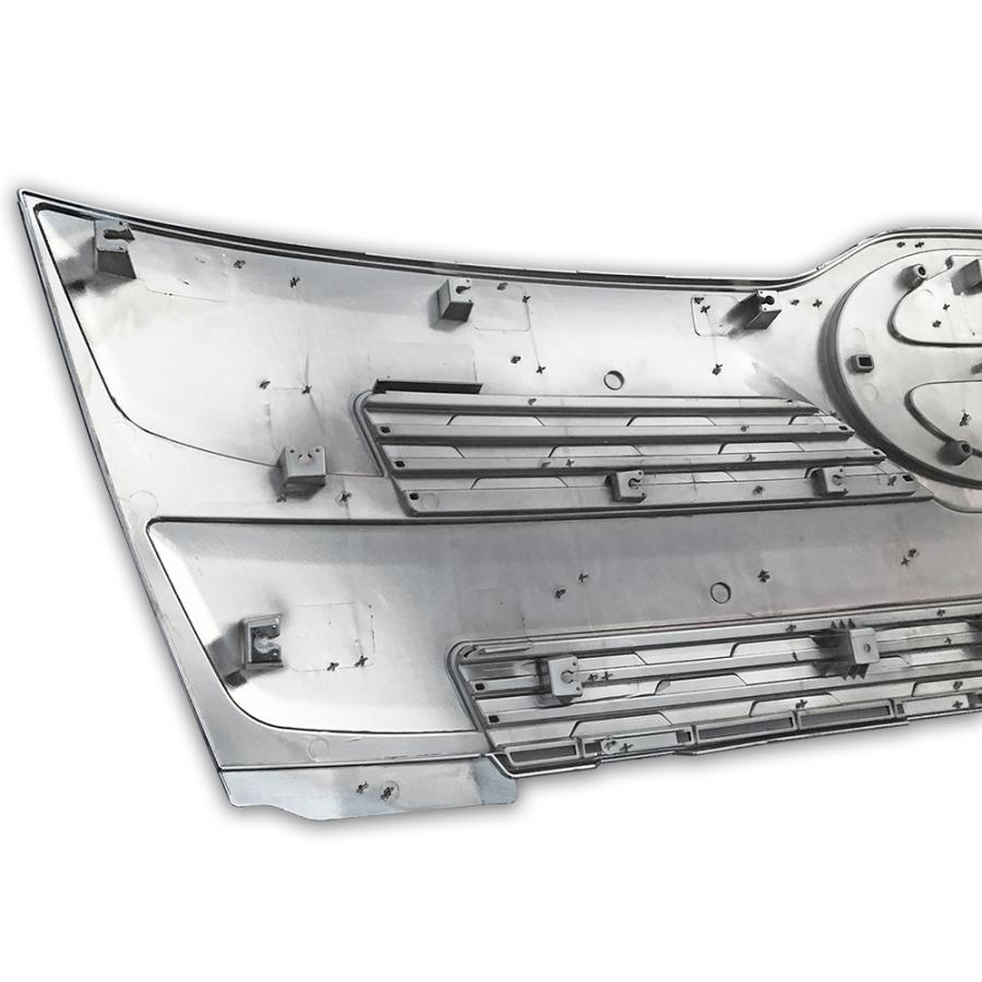 日野 17 レンジャー フロント インナーブラック メッキ グリル