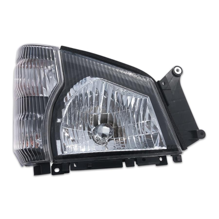 メッキエアロ付き PMエルフ ヘッドライト ウィンカー エアロいすず