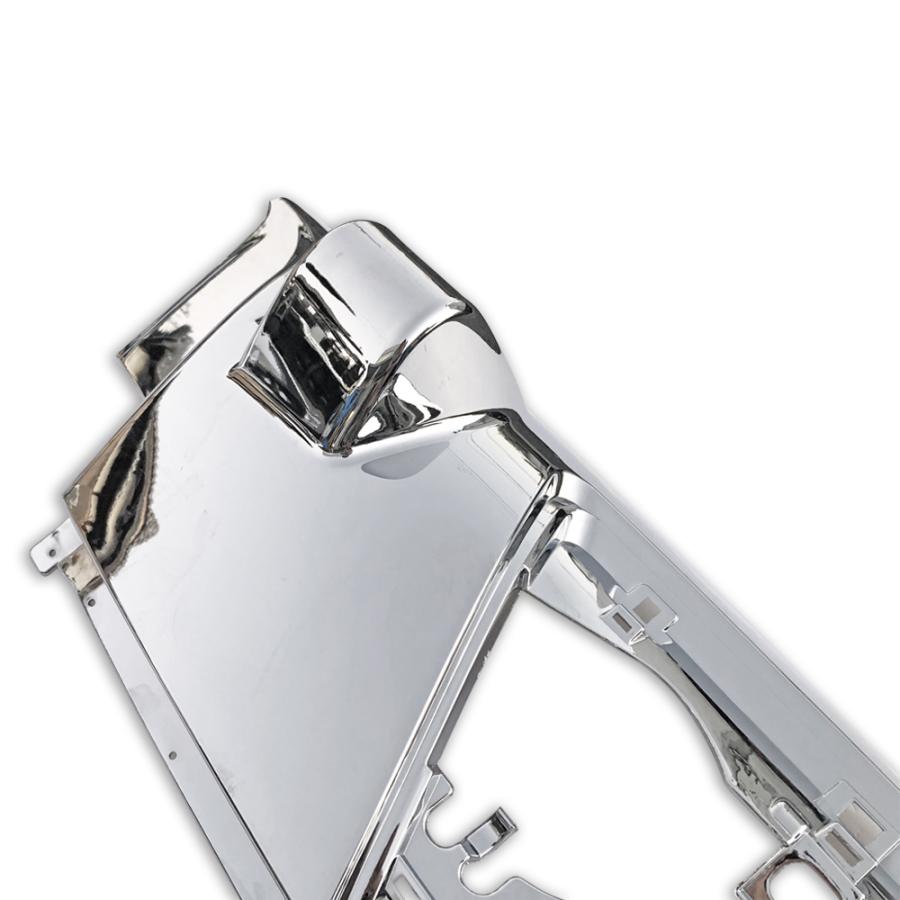 いすゞ 4トン 07 フォワード 標準 完成品 ワイド メッキ コーナー パネル Abs製 ガーニッシュ コーナーベン 交換式 サイド 左右