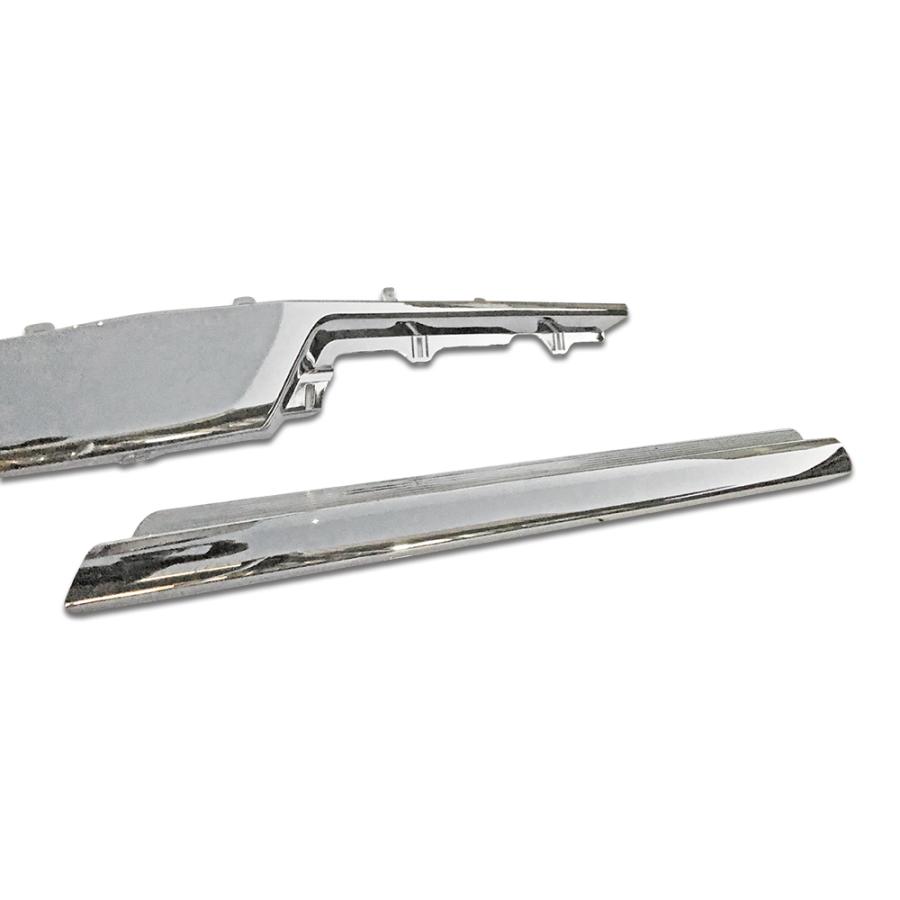 日野 17 プロフィア フロント バンパー メッキ リップ スポイラー ロー