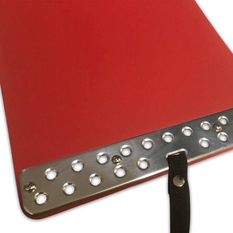 三菱 デリカ D5 EVA樹脂製 マッド フラップ 泥除け レッド