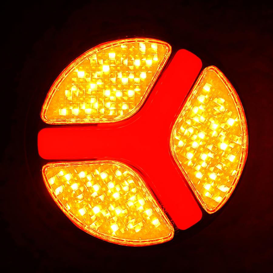テールランプ ウインカー スモール 12V 24V 140mm LED ランプ 