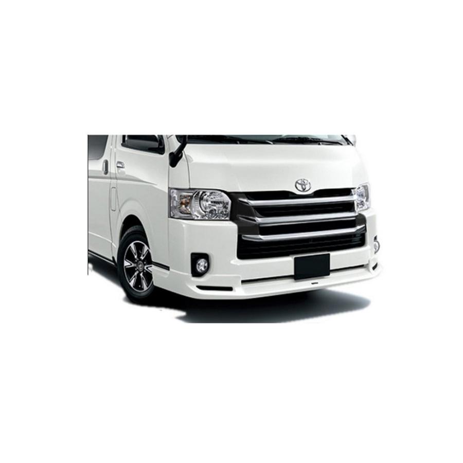200系 ハイエース フロントグリル 4型 クロームメッキ 標準用