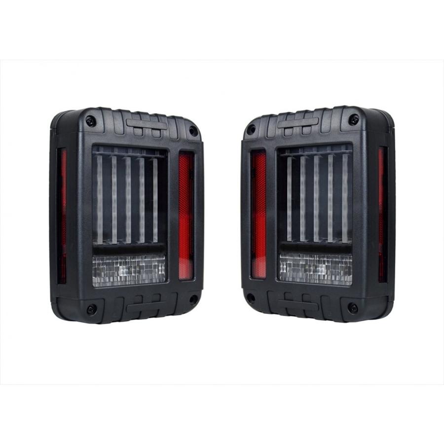 テールランプ ライト ジープ JEEP JK ラングラー バーチカル LED 