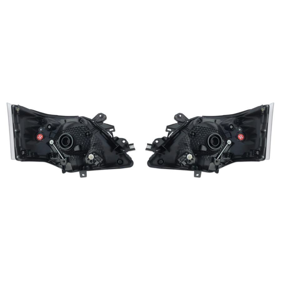 日産 NV350 E26 キャラバン 後期 インナー ブラック ヘッド ライト