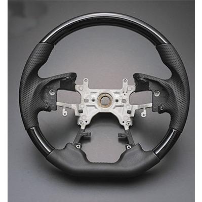 【SOLD OUT】黒木目　ステアリング　ガングリップ　ハンドル　オデッセイ ホンダ オデッセイ RC1 RC2 RC3 RC4 ステアリング ガングリップ 黒木目