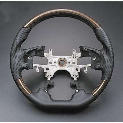 ホンダ オデッセイ RC1 RC2 RC3 RC4 ステアリング ガングリップ 茶木目 | 