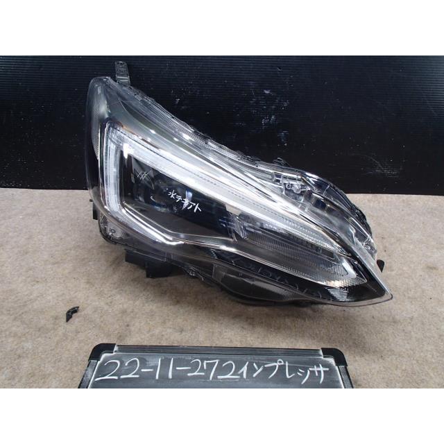 インプレッサ GT7 右ヘッドランプ ライト レンズ D4S コイト 100-60422 
