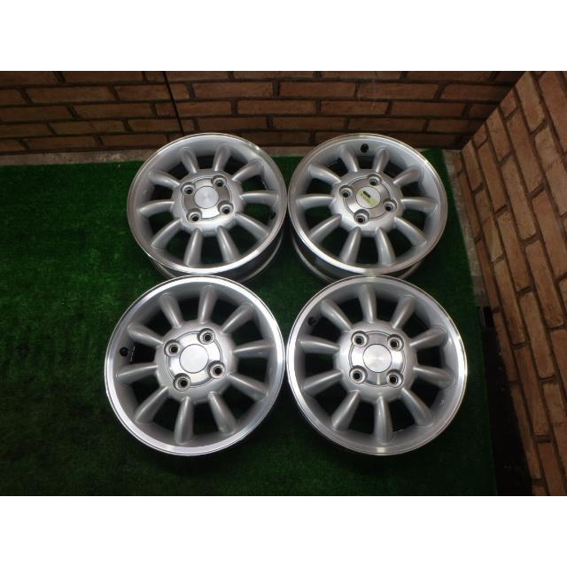 中古アルミ13x4.0スズキラパン純正4本セット