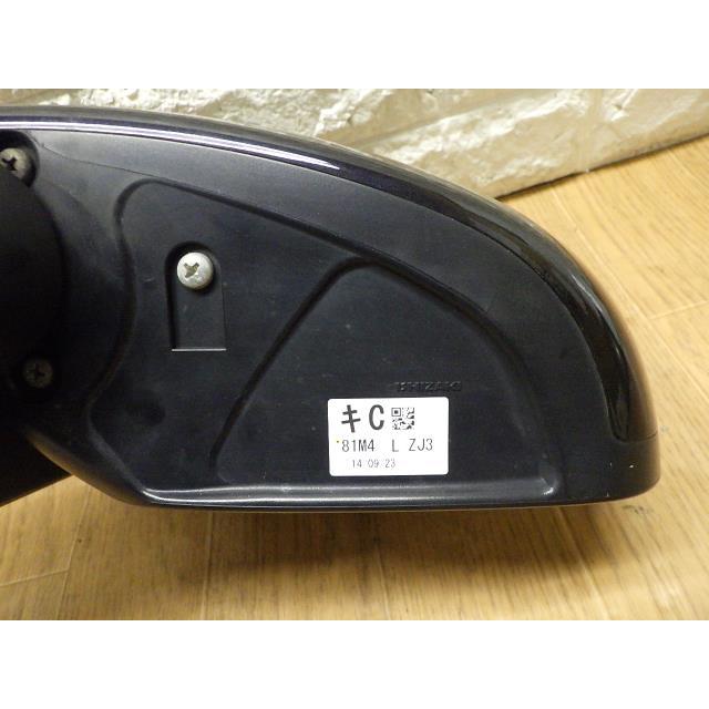 スペーシア MK32S 左ドアミラー サイドミラー ZJ3 イシザキ 81M4 スペーシア MK32S 左ドアミラー サイドミラー ZJ3 イシザキ 81M4