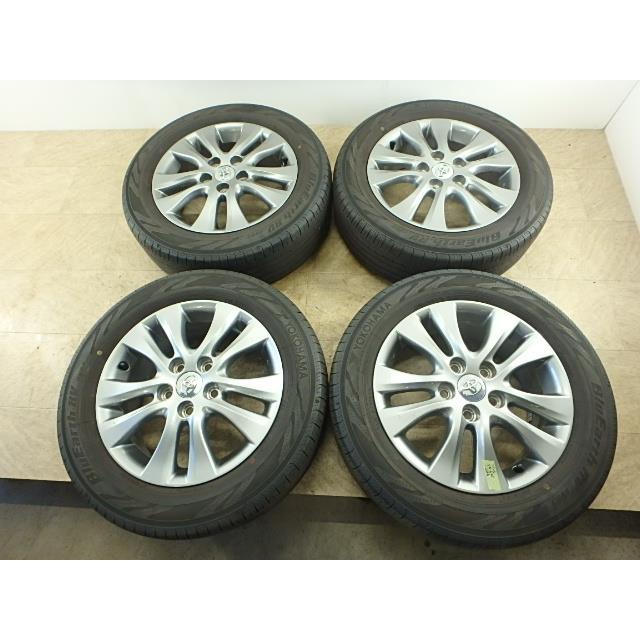 中古 ヴォクシー 純正アルミ ホイール 16×6J 4本 夏タイヤ付  