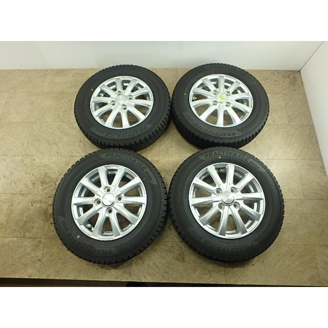 中古 ヨコハマ タイヤホイール 145/80R13 4本 冬 社外アルミ付 : 大晃