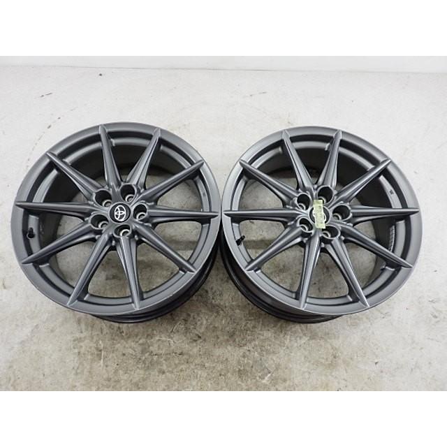 86 中古 86 純正アルミ ホイール 18インチ 7.5J 2本 純正アルミ : 大晃