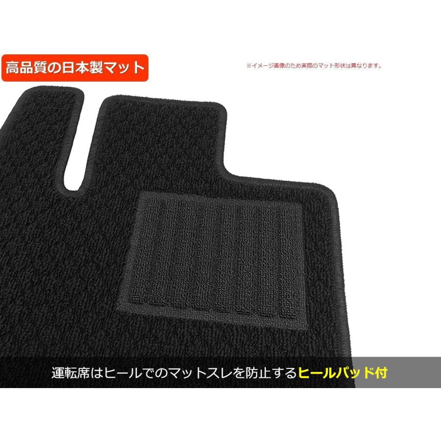 ラパン 即納 日本製 HE33S フロアマット + ノーマル バイザー セット