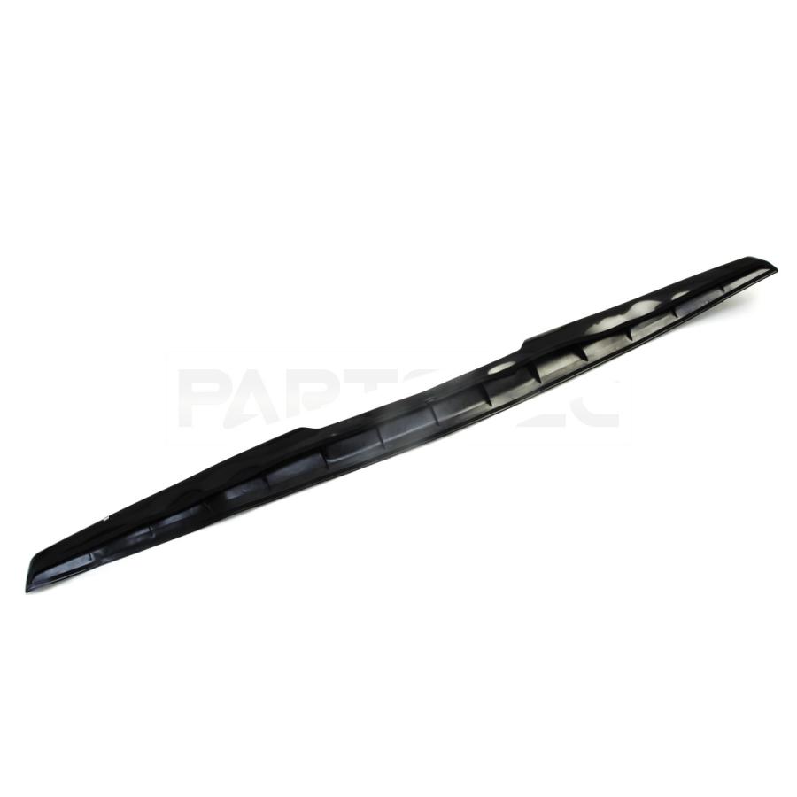 リアウイング 汎用 トランクスポイラー 1200mm ブラック ラバータイプ 