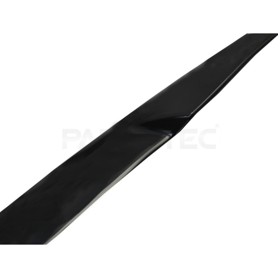 リアウイング 汎用 トランクスポイラー 1200mm ブラック ラバータイプ 