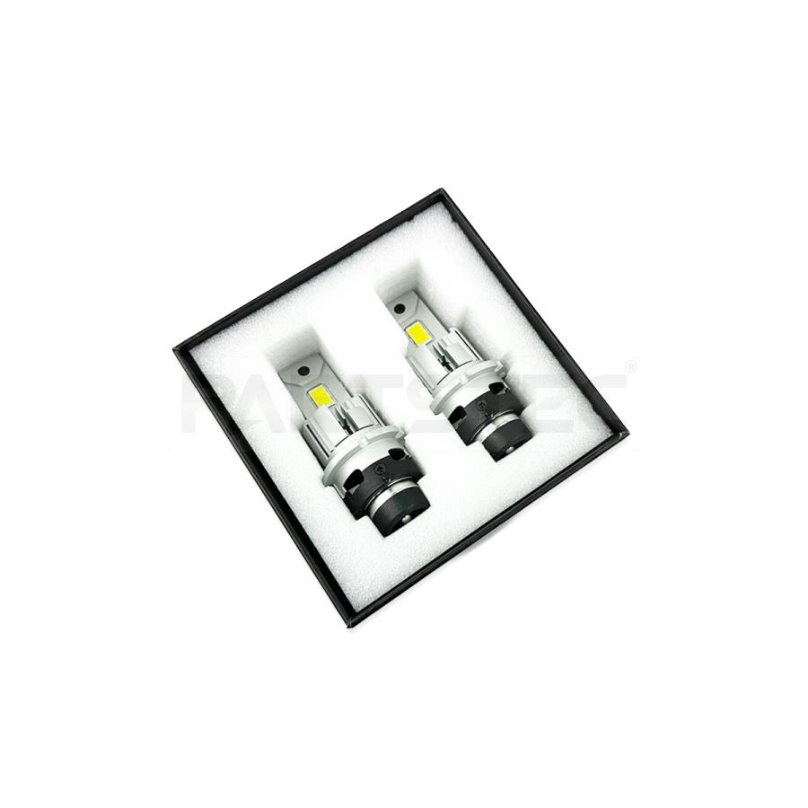 最新式 LED ヘッドライト バルブ 2個 D4S D4R 兼用 20000lm 6500K ホワイト 白 配線レス ポン付け 純正交換 HID 変換 LED化 車検対応 /12-33｜partstec｜07