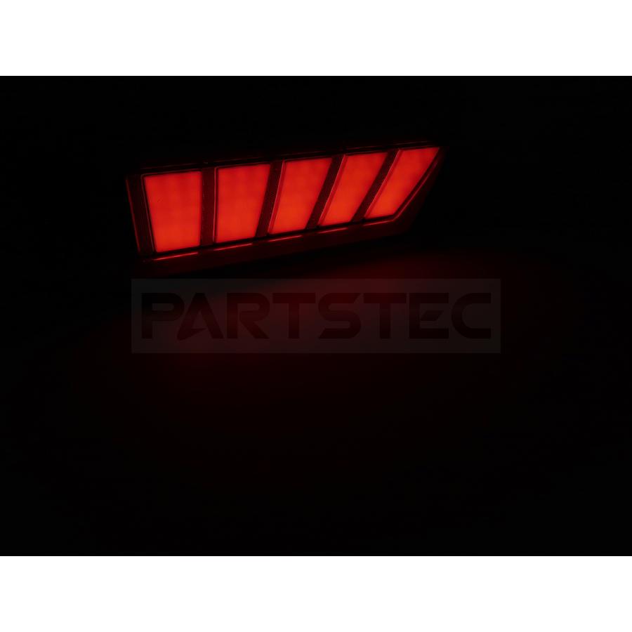 汎用 24V トラック用 LEDテールランプ 左右セット ファイバー点灯