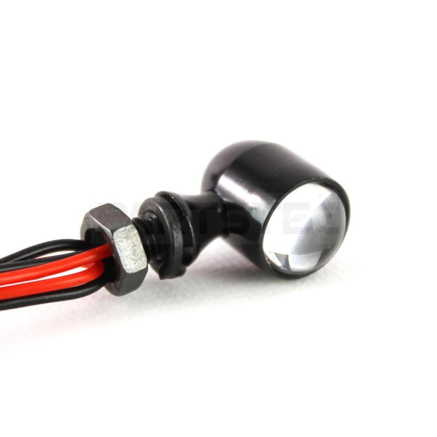 バイク LED ウインカー 汎用 ミニウィンカー 極小 2個 カフェレーサー