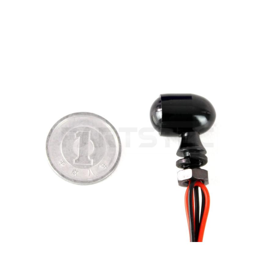 バイク LED ウインカー 汎用 ミニウィンカー 極小 2個 カフェレーサー