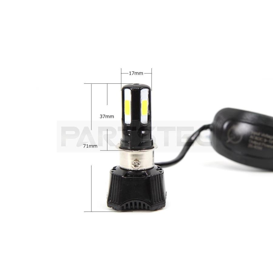 バイク LED ヘッドライト ホワイト 1個 H4 PH7 PH8 HS1 H6 変換 バイク LED ヘッドライト ホワイト 1個 H4 PH7 PH8 HS1 H6 変換