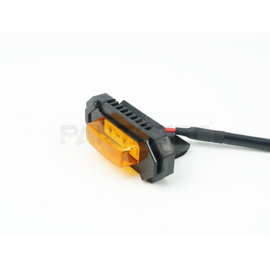トヨタ LED グリル マーカー 4個セット ステー付 オレンジ
