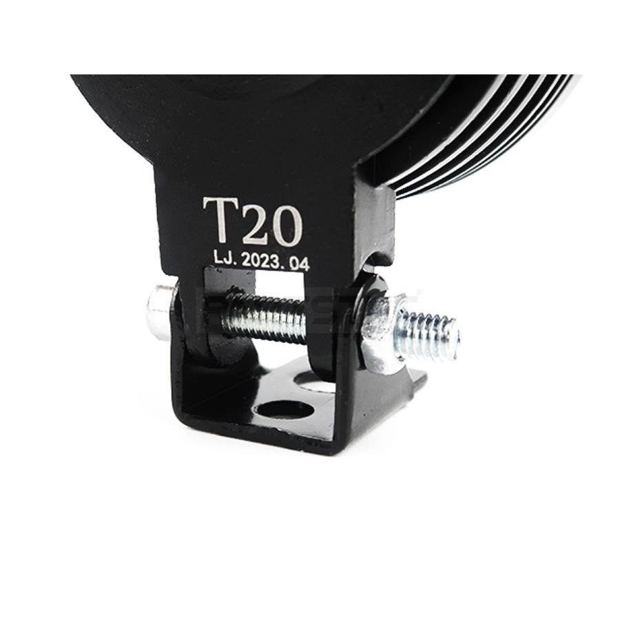 バイク用 12V 24V 対応 LED フォグランプ 2個セット ホワイト イエロー