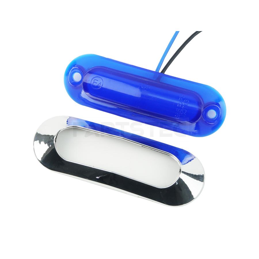 h*様 サイドマーカー★鱗ステー付き★デコトラ★おまけ付き 超薄型/鱗柄ステンレス 【22.5インチ】 ホイールマーカーステー 4枚