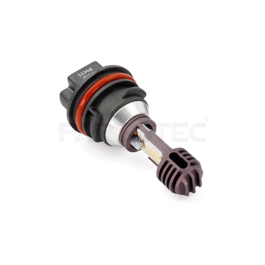 タクト PH11 バイク LED ヘッドライト バルブ Hi/Low 切替 1個 6000k