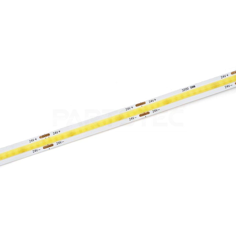 24V LED テープライト ホワイト 白 1M 極薄 2mm COB 面発光 カット