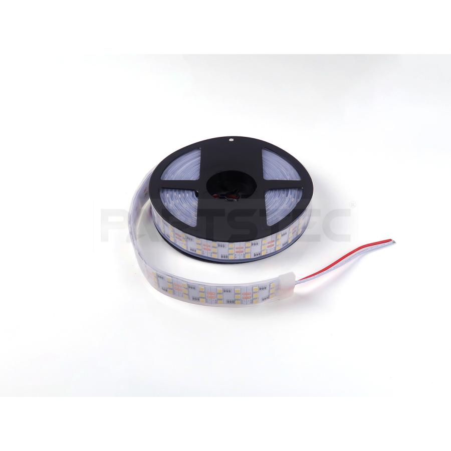 12V LED テープライト 5m 白 ホワイト SMD5050 3列 防水 劣化