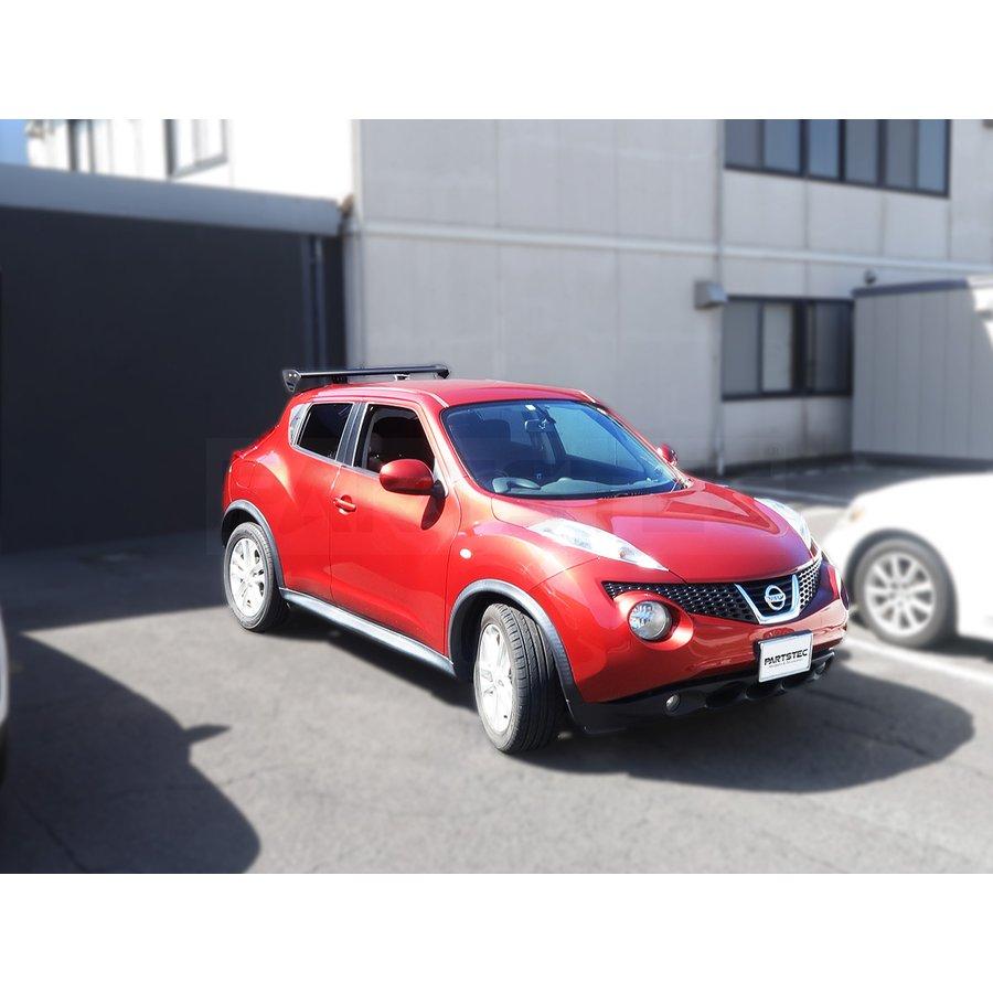 ハッチバック 汎用 GT ウイング ブラック アルミ製 簡単取付 穴あけ