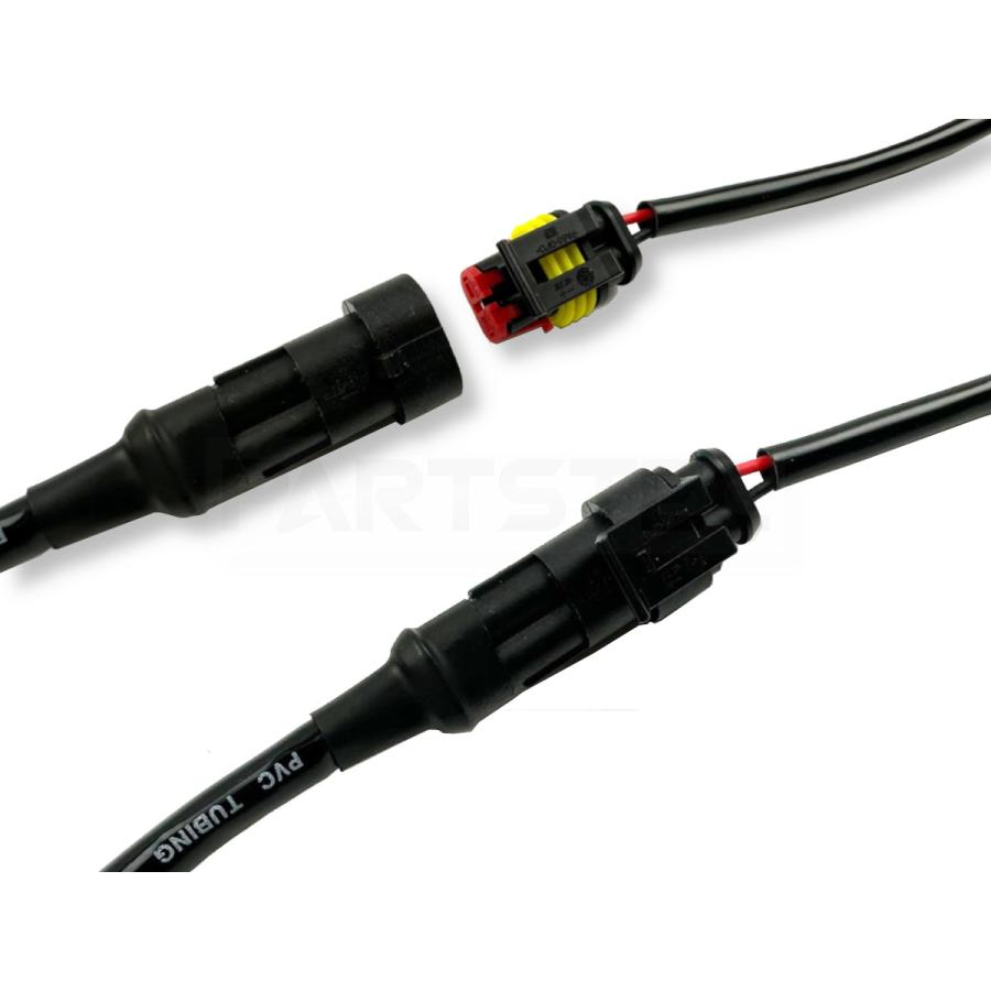 トヨタ グリル マーカー LED スモーク 4個セット ハーネス付 トヨタ グリル マーカー LED スモーク 4個セット ハーネス付
