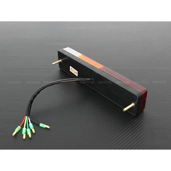 汎用 LED テールランプ 左右 2個セット 40LED 12V 24V 兼用 バック