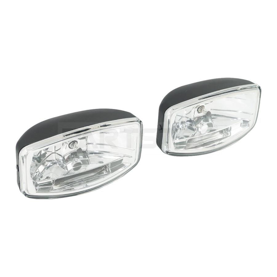 24V 汎用 トラック オーバル フォグランプ 2個セット 70W H7 + LED