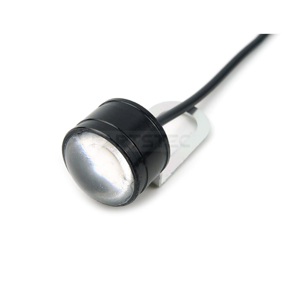 12V ライトブルー LED ホタルランプ 蛍ランプ 2個 ステー付 デイ 12V ライトブルー LED ホタルランプ 蛍ランプ 2個 ステー付 デイ