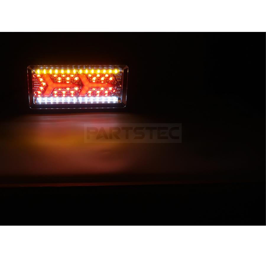 トラック　ledテール　シーケンシャルウィンカー 楽天市場】Eマーク取得 トラックテール シーケンシャル LED 左右セット