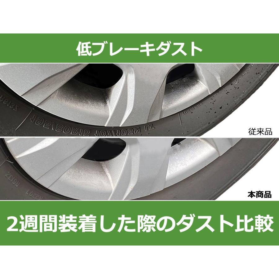 ハイエース 日本製 グリス付 低ダスト フロント ブレーキパッド 200系