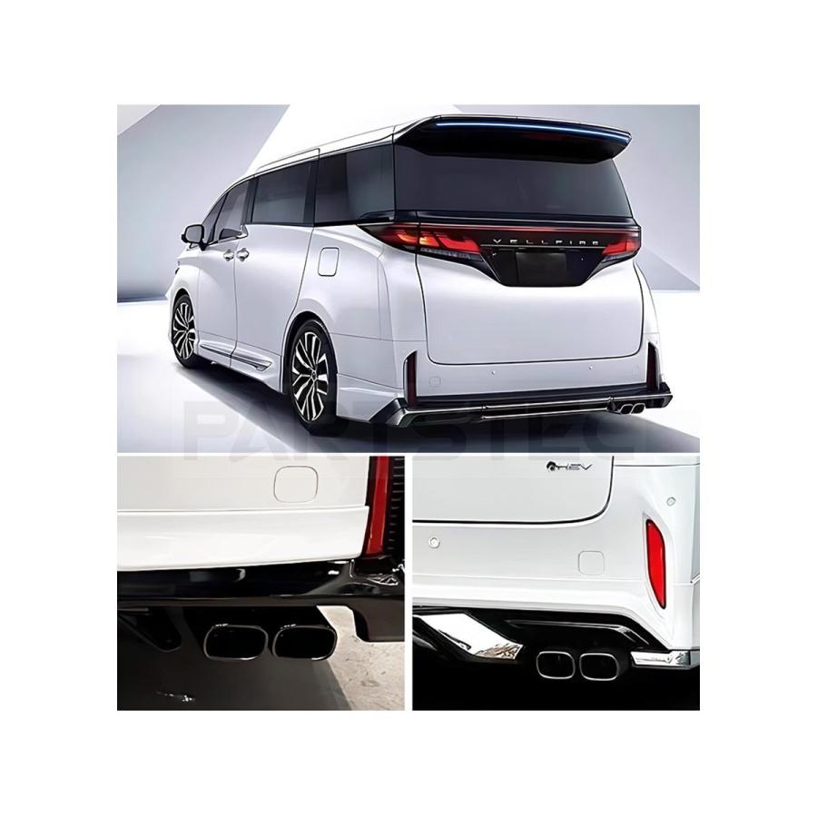 40系 アルファード ヴェルファイア マフラー カッター デュアル 2本