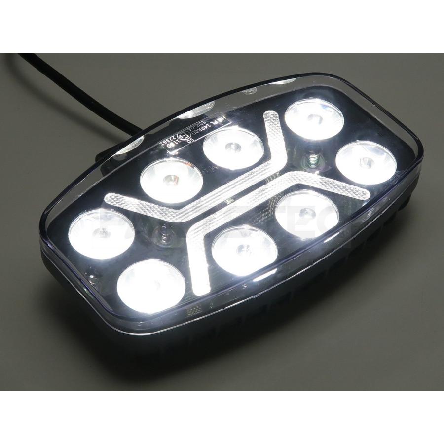 12V 24V LED フォグランプ 2個セット デイライト バンパーライト