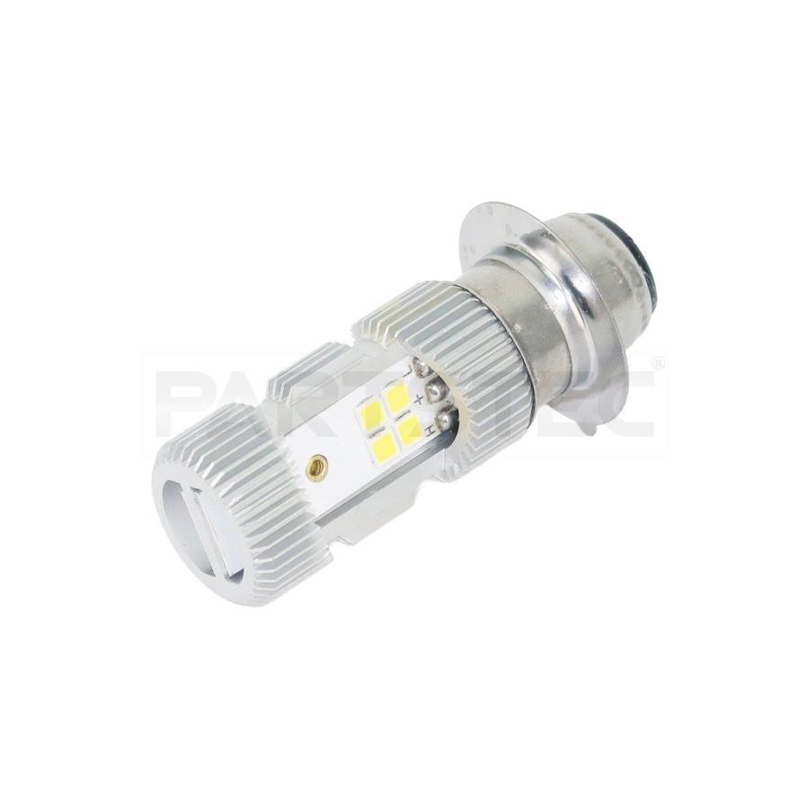 PH7 ホワイト LED ヘッドライト バルブ 12V 直流/交流 兼用 AC DC