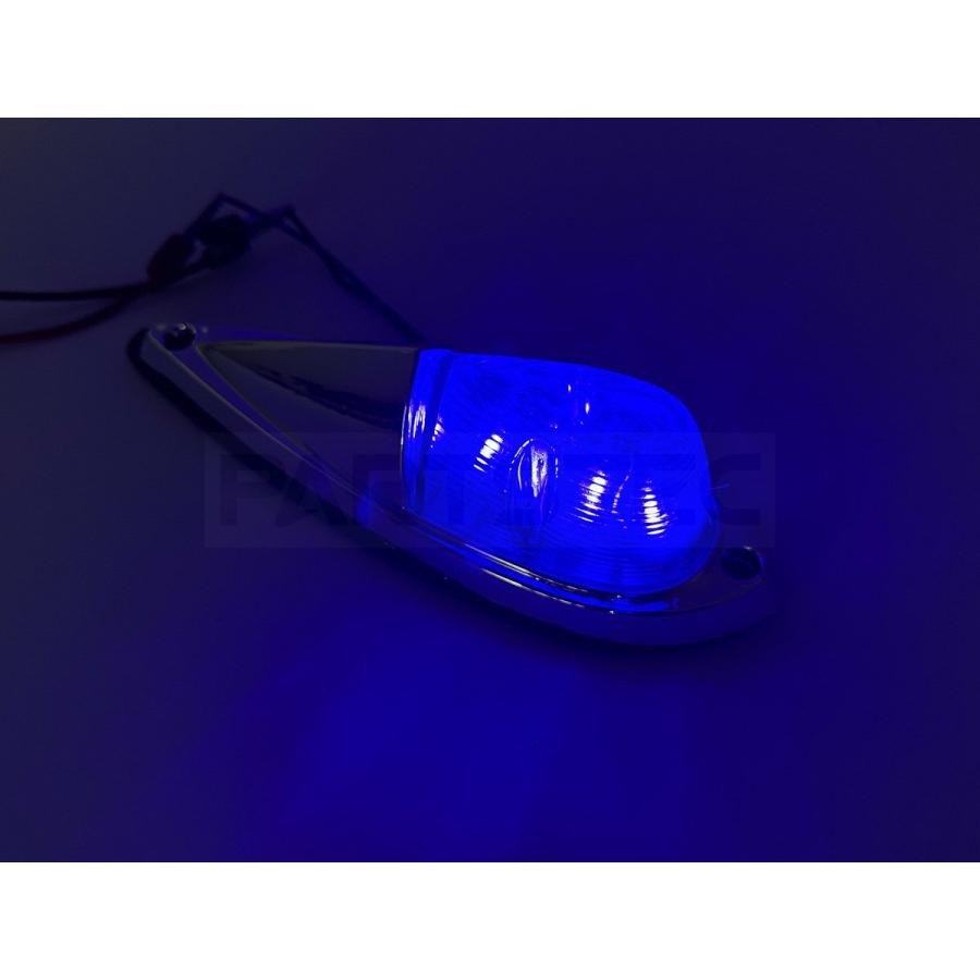 LED ナマズマーカー 20cm 2個セット ブルー 青 12V 24V ナマズ ランプ
