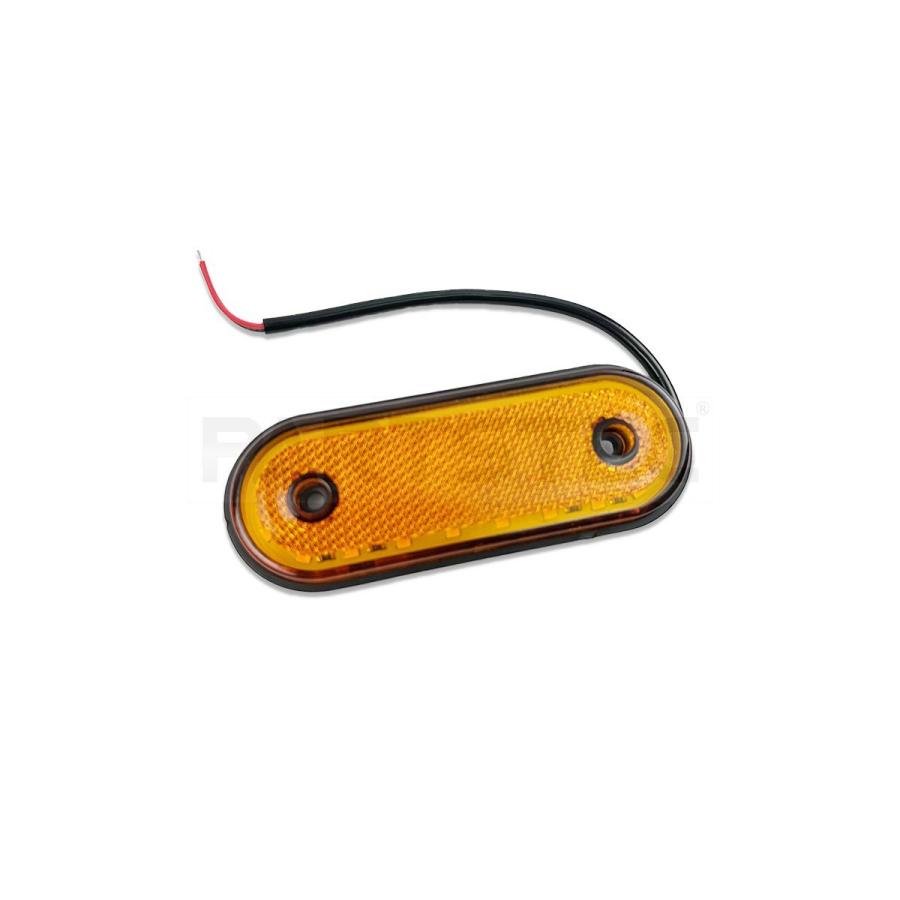 LED サイドマーカー アンバー 10個セット 20連 24V ランプ マルチ