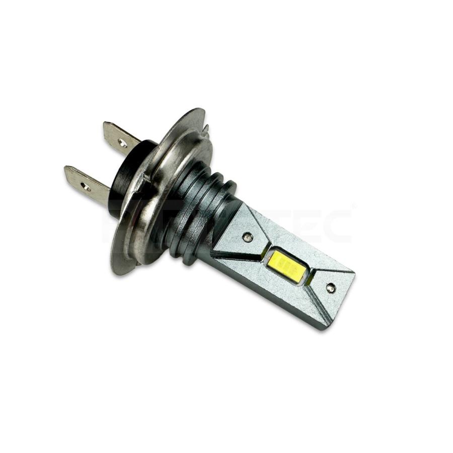 12V 24V 兼用 H7 LED バルブ ヘッドライト CSP ショートバルブ 2個 360