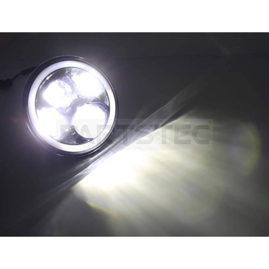 I-3「在庫処分」バイク用 CREE製 7インチ LED ヘッドライト H4