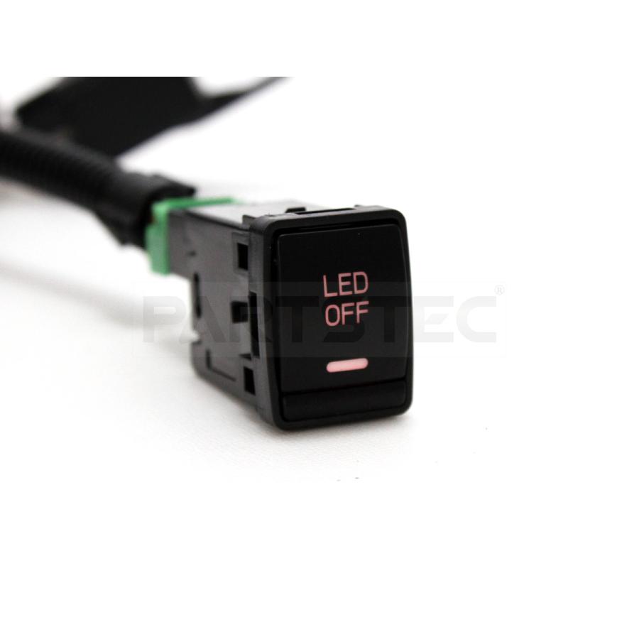 日産用 フォグリレーハーネス H8 H11 H16 LED HID 対応 オレンジ点灯
