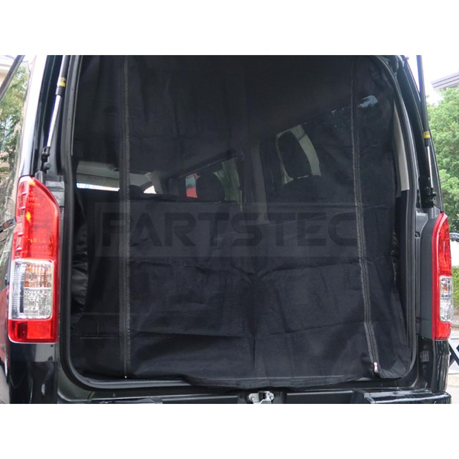 ハイエース ワイド ミドルルーフ用 200系 虫除けネット リアゲート用